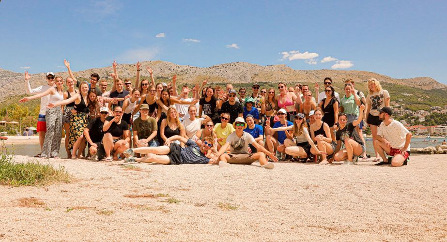 Groepsfoto Kroatië Actief Hostel 16 Groepsfoto Kroatië Actief Hostel 16